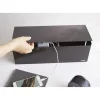 Yamazaki Web Kabelbox - Bruin/zwart