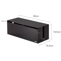 Yamazaki Web Kabelbox - Bruin/zwart