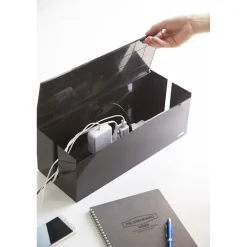 Yamazaki Web Kabelbox - Bruin/zwart
