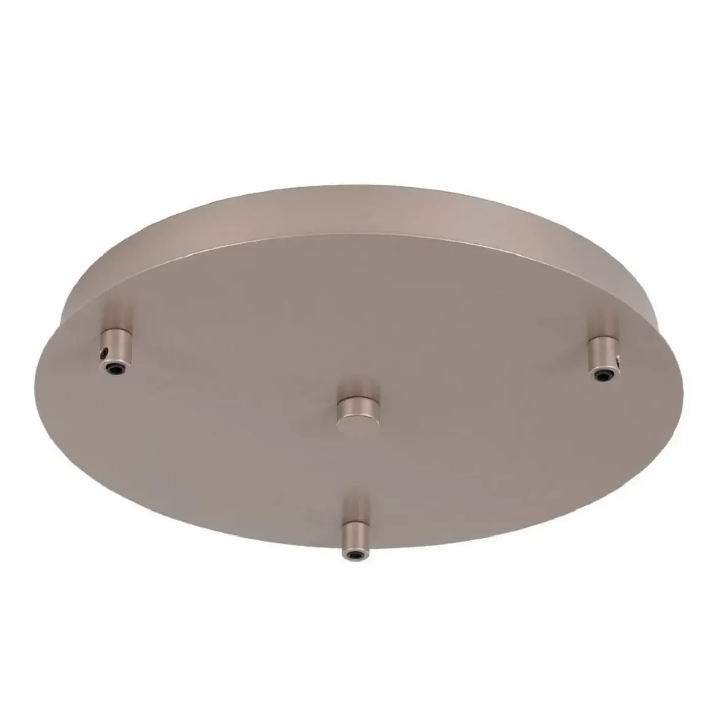 Ylumen Plafondplaat Diam. 30cm Met 3 Gaten Champagne