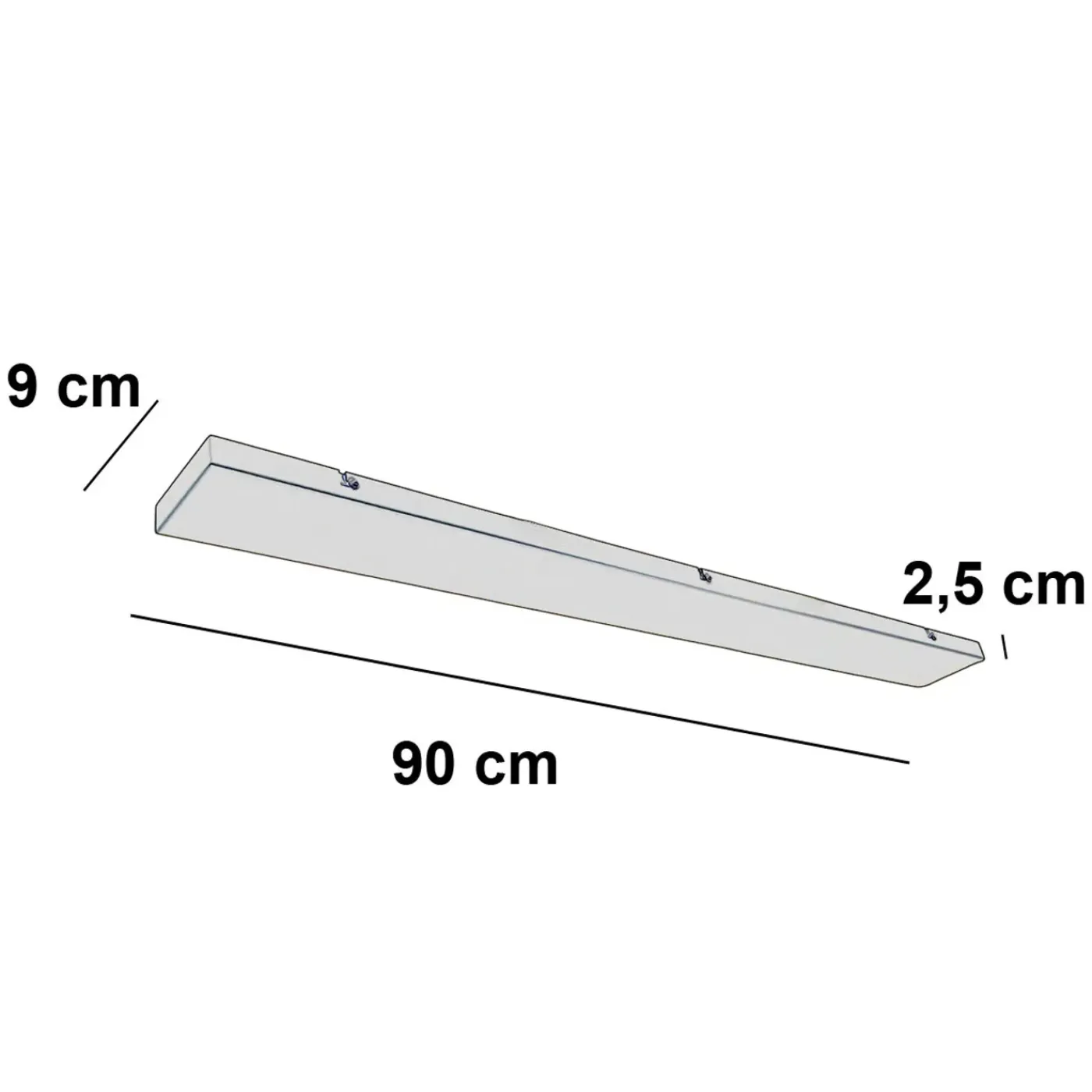 Ylumen Plafondplaat 90 X 9cm Zonder Gaten Beige
