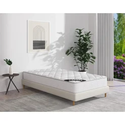 Ysmée Standaardmatras Songe Wit - L 190cm X B 90cm X H 20cm