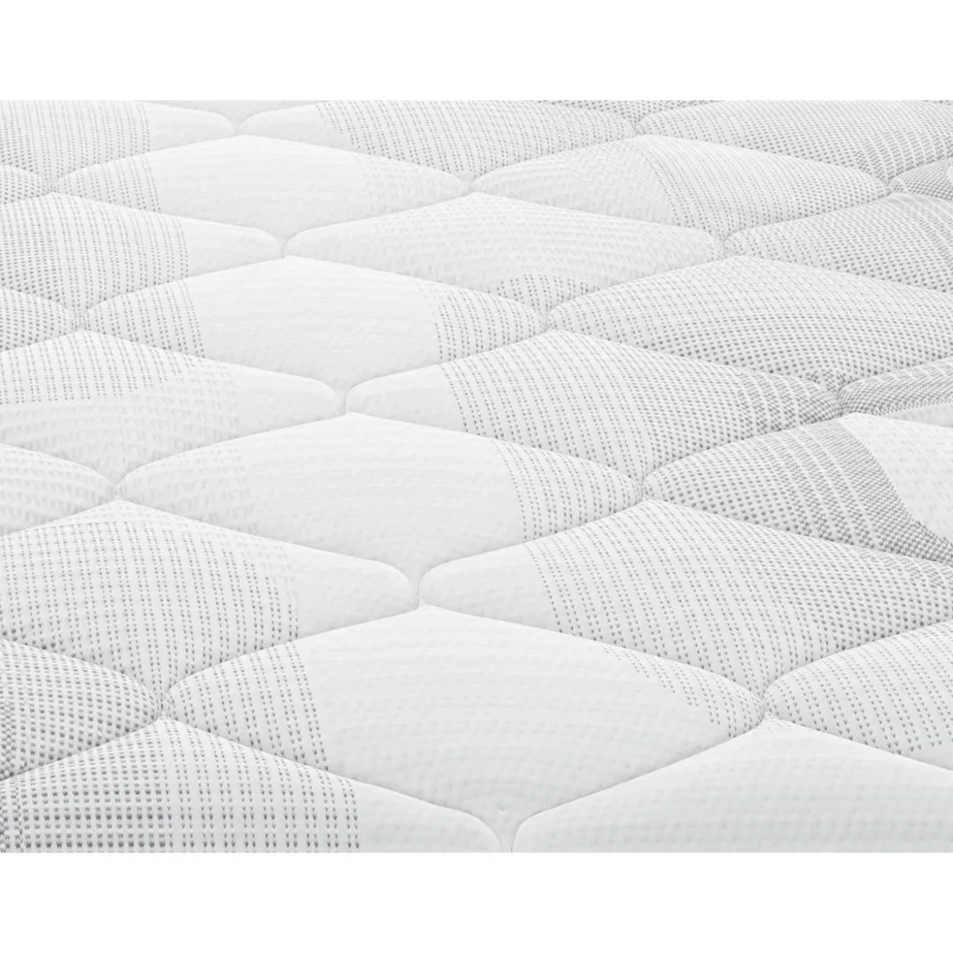 Ysmée Standaardmatras Songe Wit - L 190cm X B 90cm X H 20cm
