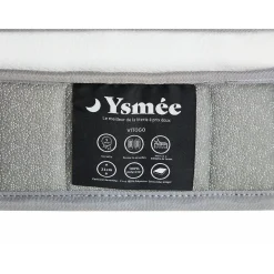 Ysmée Standaardmatras Vitogo Wit - L 190cm X B 140cm X H 21cm