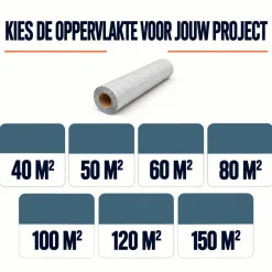 Zelfklevende Ondervloer Voor Dryback Plak Pvc 150 M²