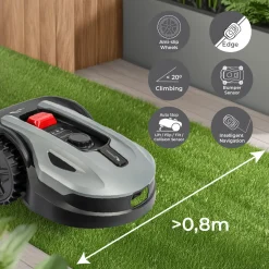 Zoef Robot Robotgrasmaaier Katrien tot 500m2 Met App