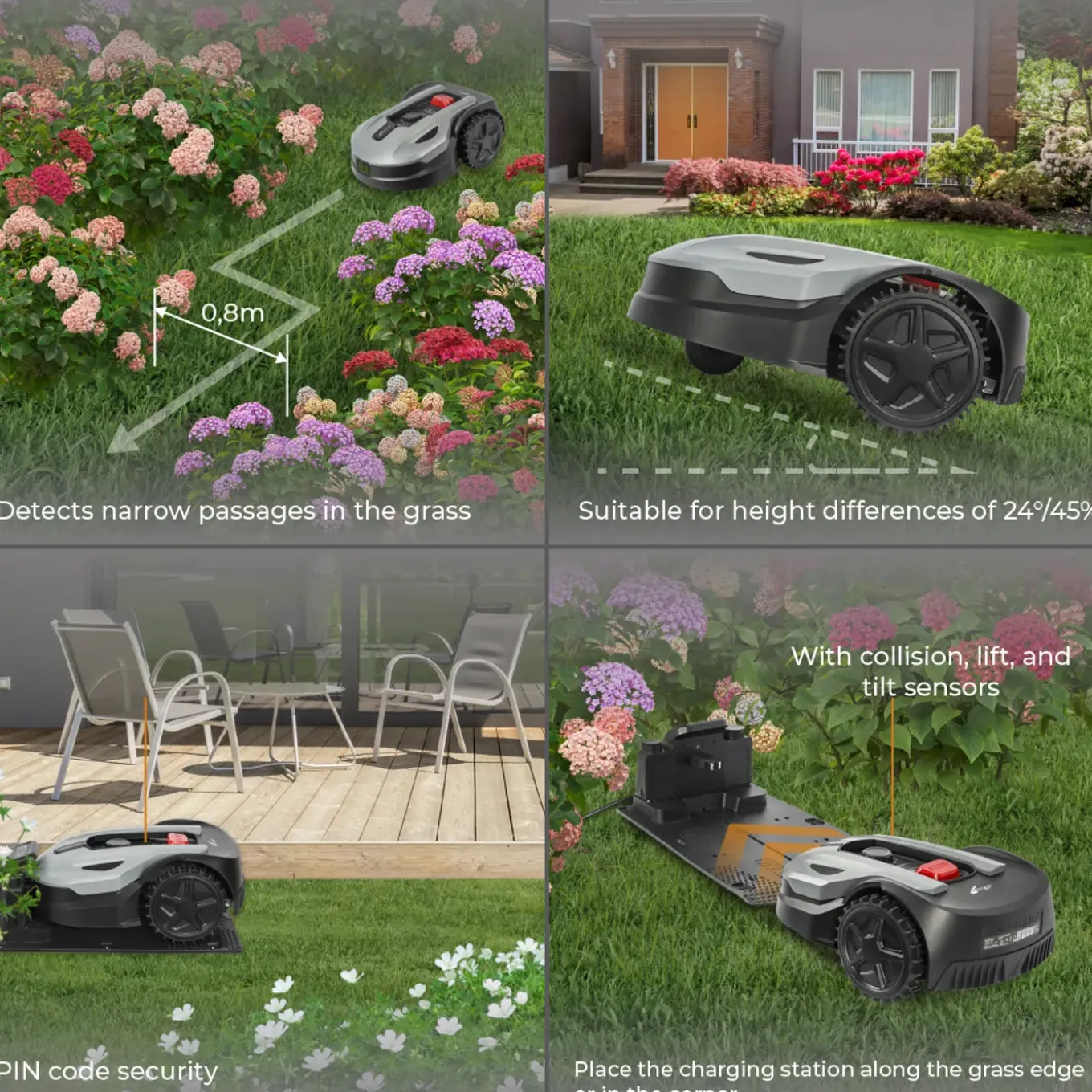 Zoef Robot Robotgrasmaaier Teun tot 300m2