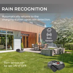 Zoef Robot - Robotmaaier Hans 2000m² - Robotgrasmaaier met bluetooth en App - Grasmaaier