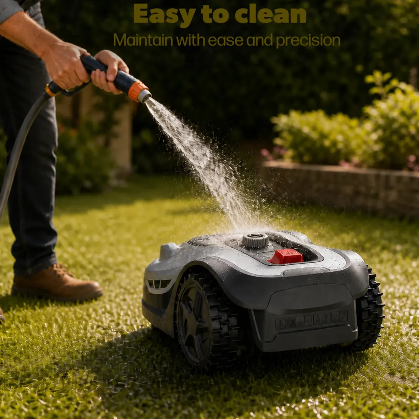 Zoef Robot - Robotmaaier Hans 2000m² - Robotgrasmaaier met bluetooth en App - Grasmaaier